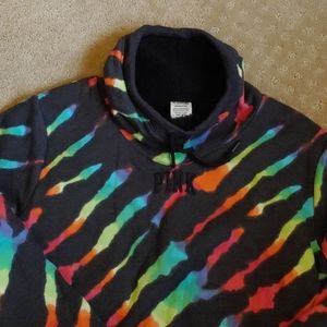PINK multi color sweatshirt